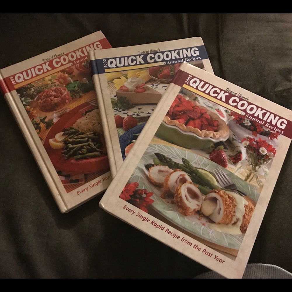 Taste of Home Quick Cooking Cookbooks
